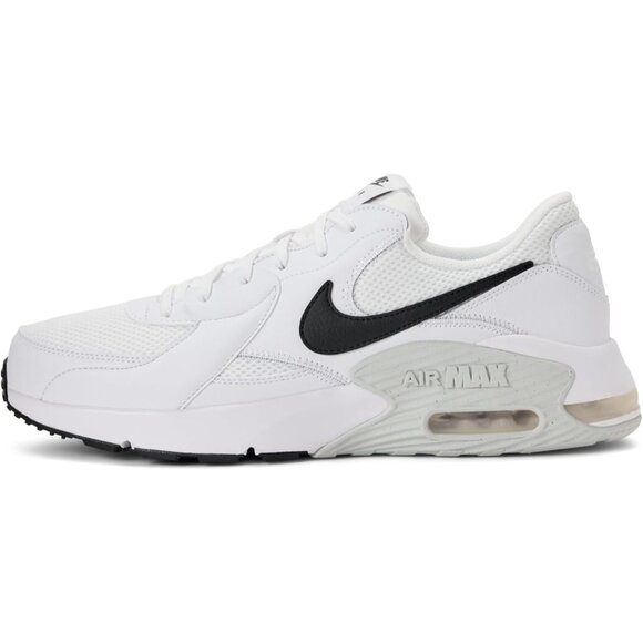 🆕Nike Men's White/Black/Pure Platinum Air Max Padded Fashion Sneakers - Picture 2 of 7